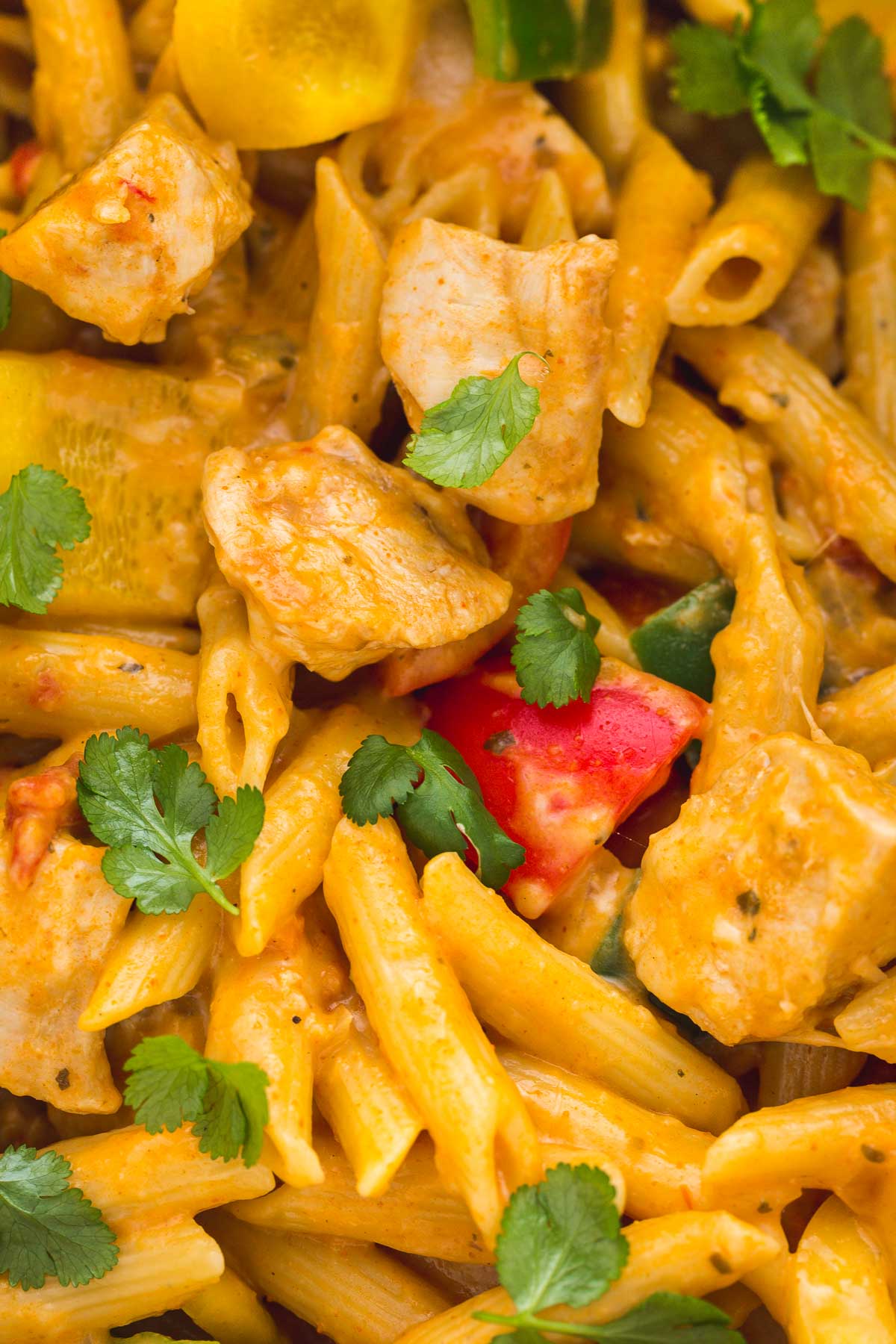 Instant Pot Chicken Fajita Pasta Recipe