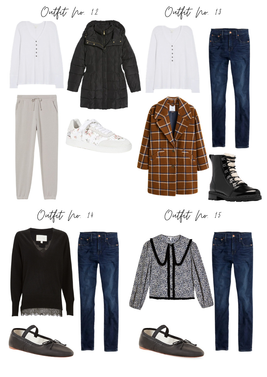 capsule wardrobe outfits