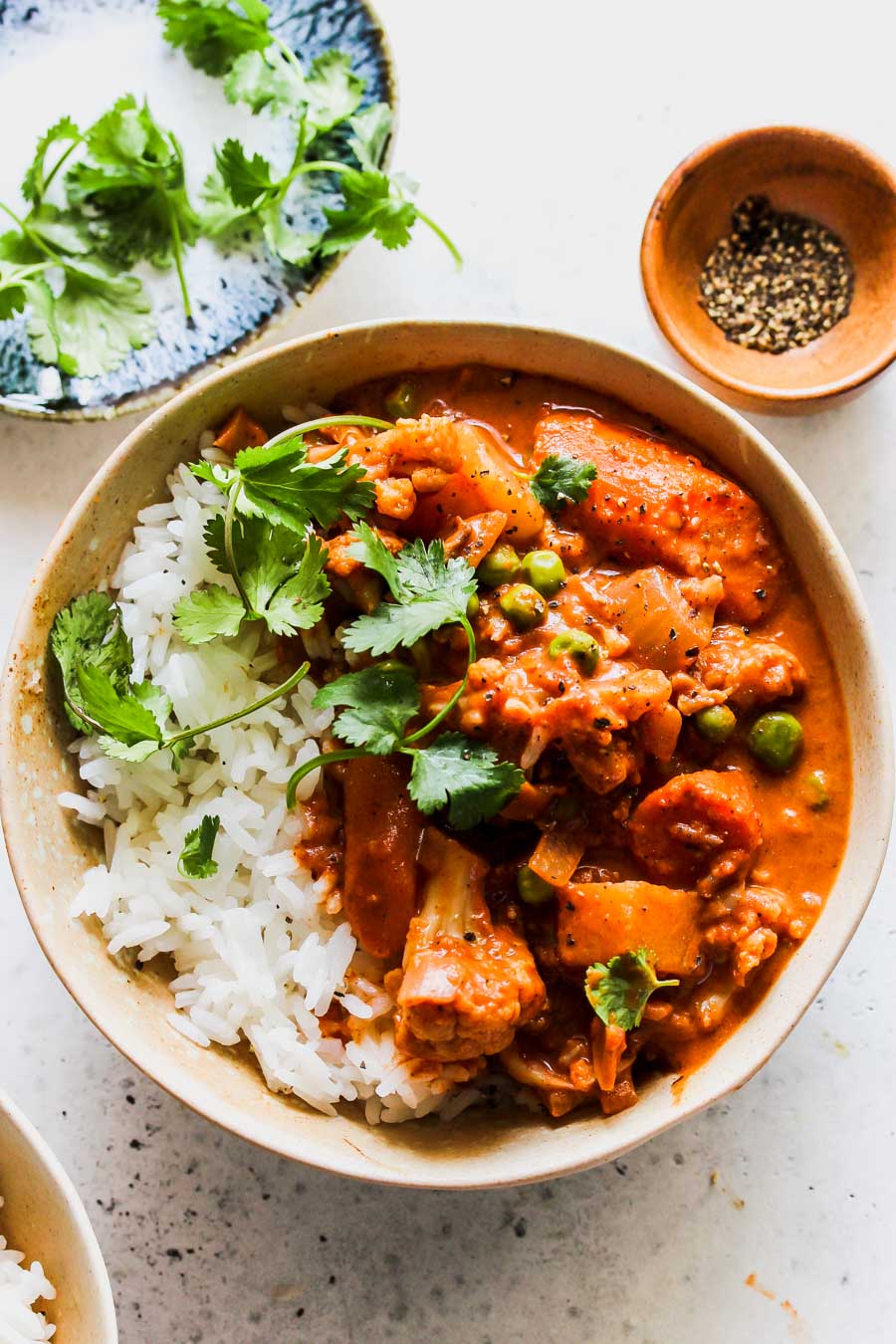 Slow cooker vegetarian tikka masala