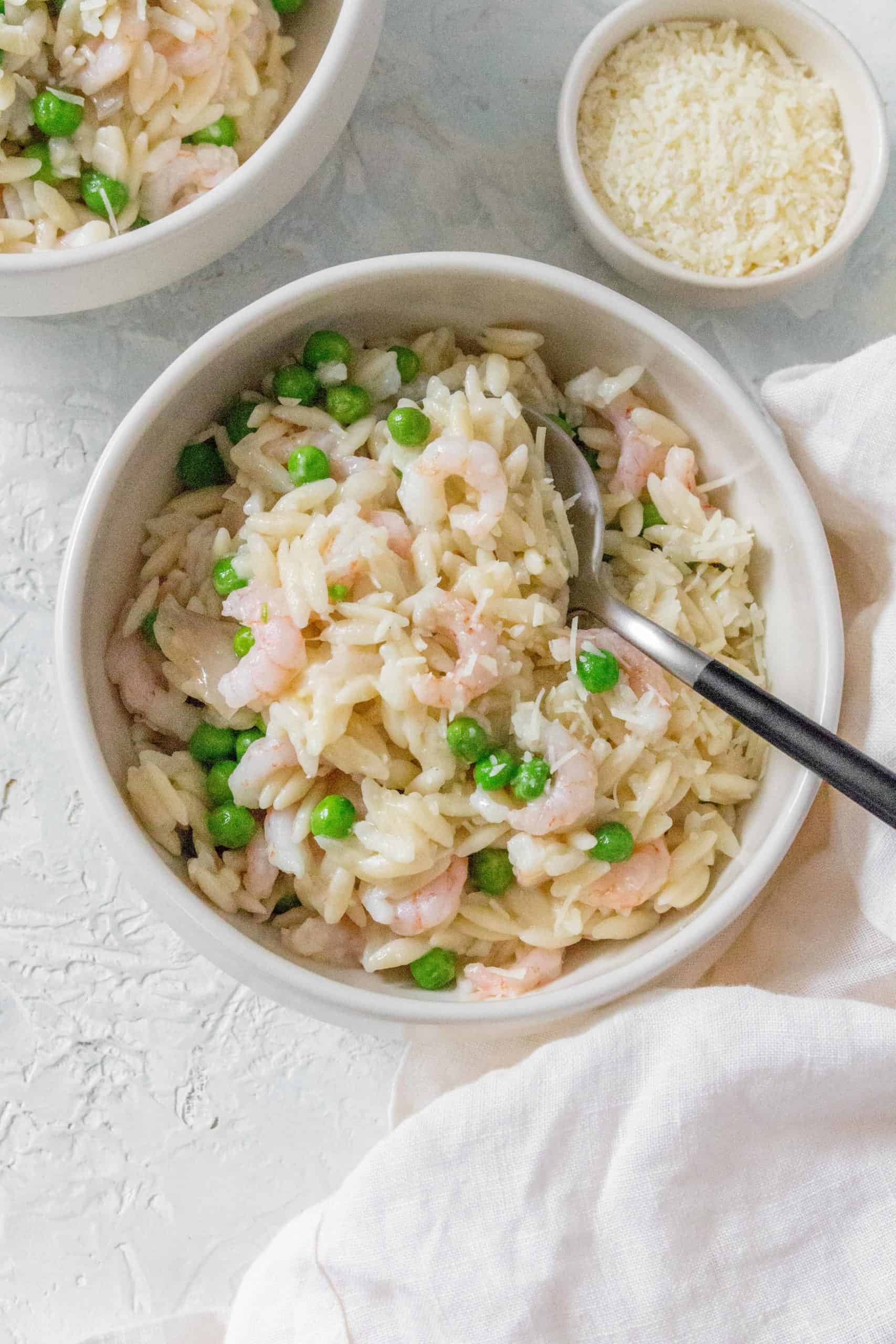 Instant Pot Shrimp Risotto