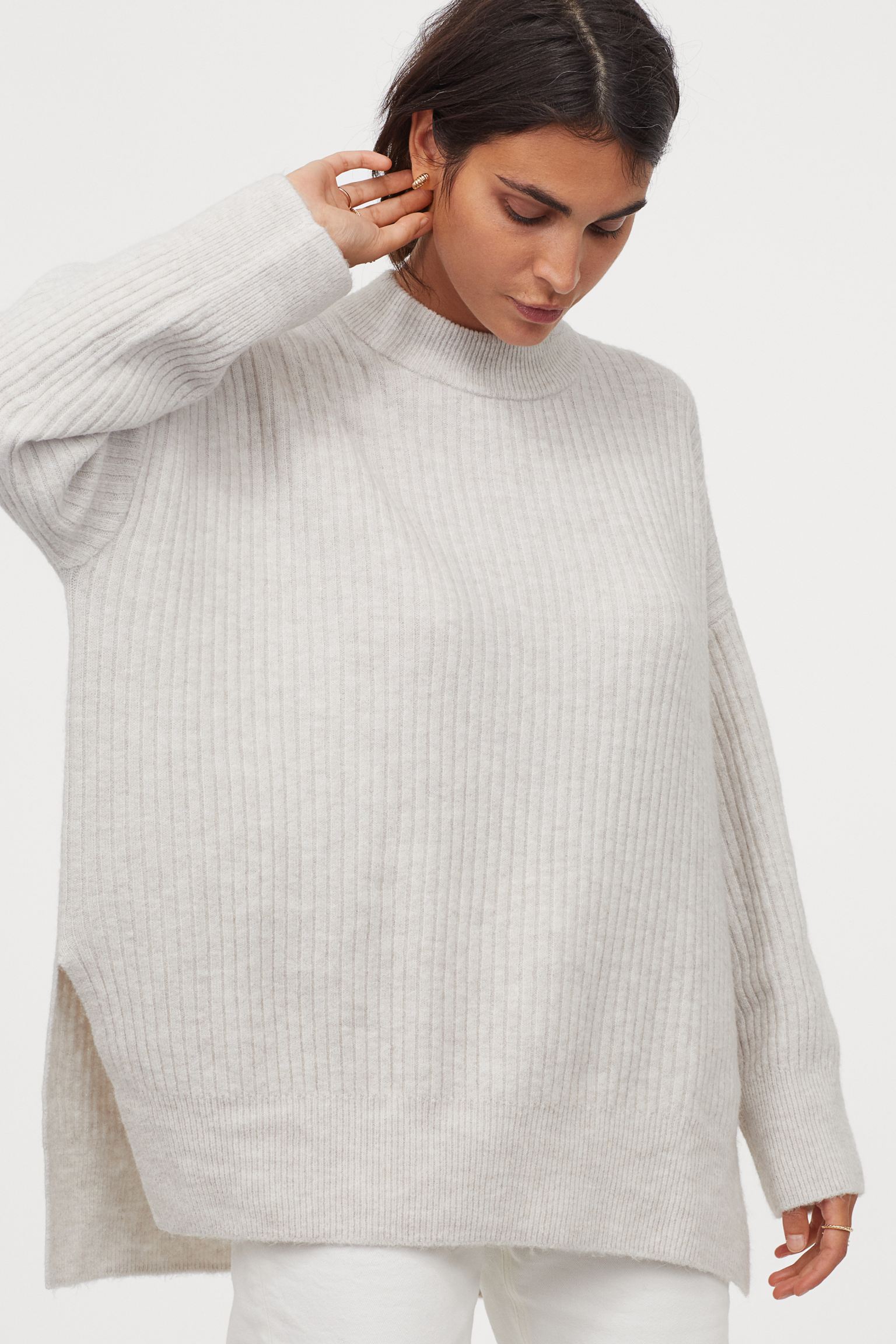 H&M Rib-knit The Most Gorgeous Sweater Under $20