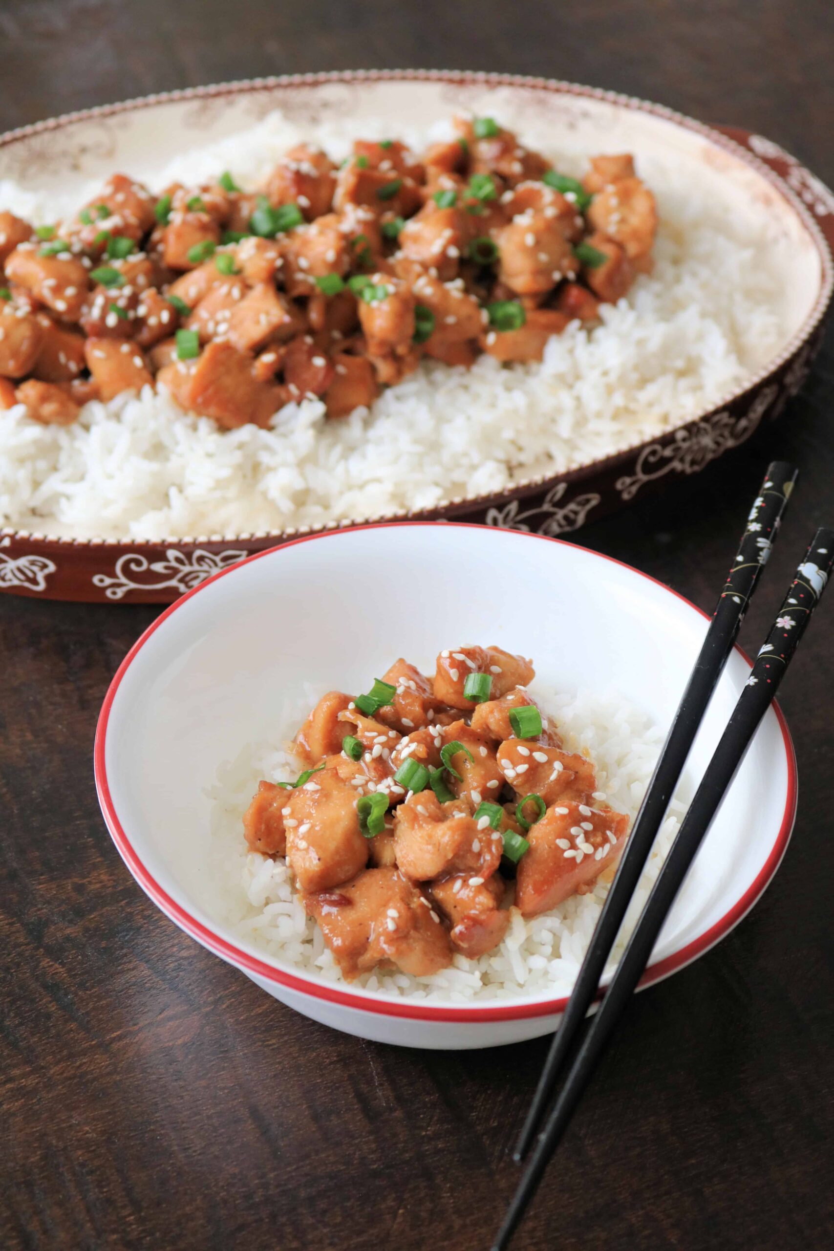 Slow Cooker Honey Sesame Chicken