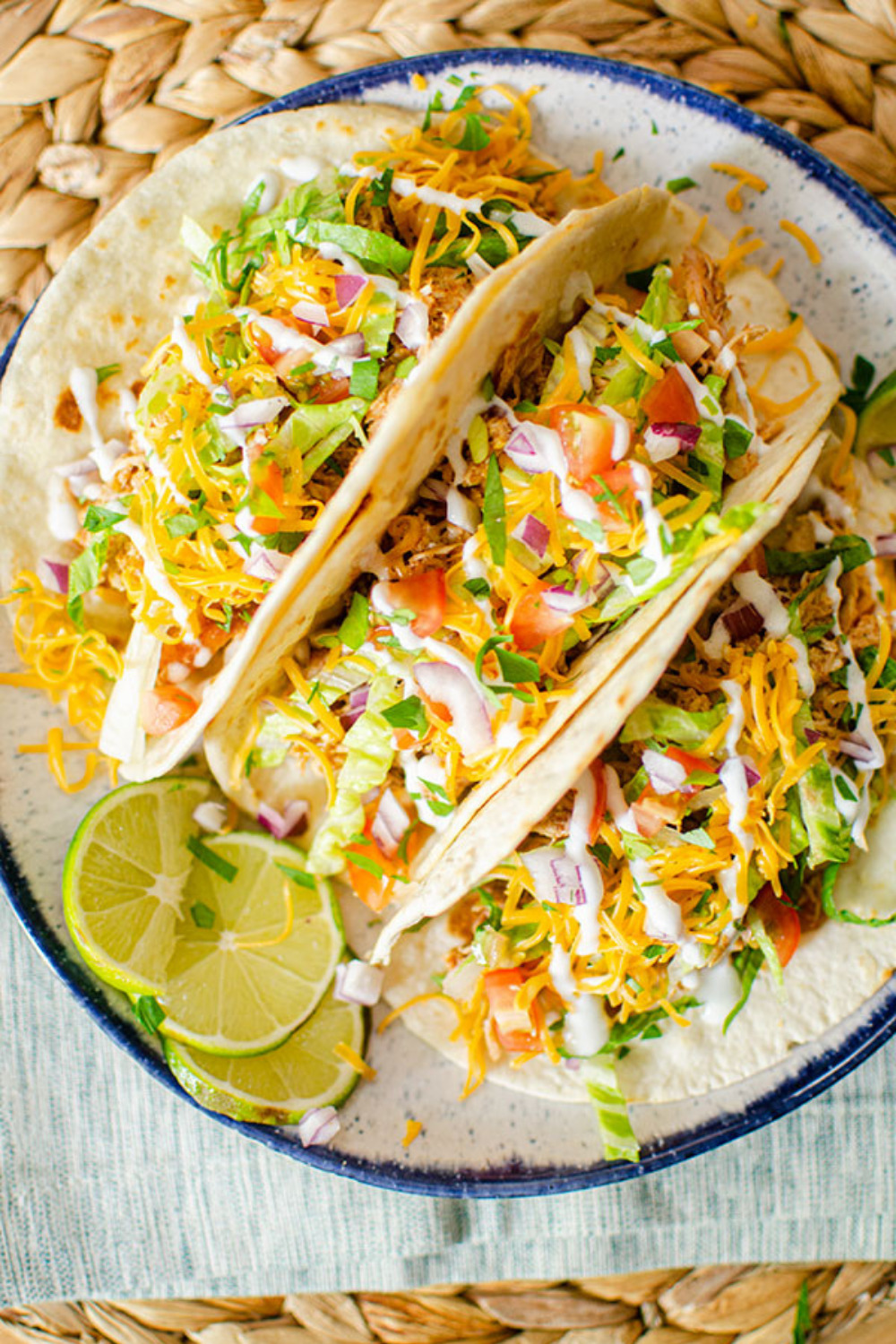 Slow Cooker Chicken Tacos