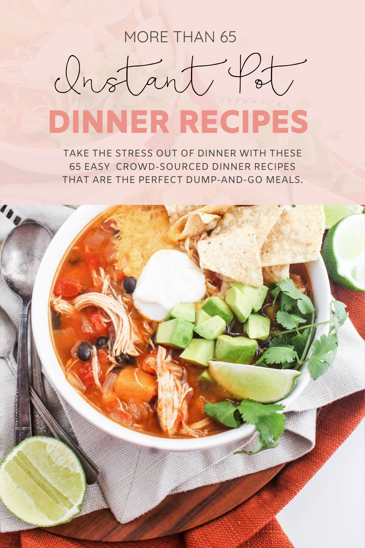 Instant Pot and Crockpot or Slow Cooker recipes are stress-free dinners at their finest; these 65 easy dinner recipes are the perfect dump-and-go meals. | @glitterinclexi | GLITTERINC.COM