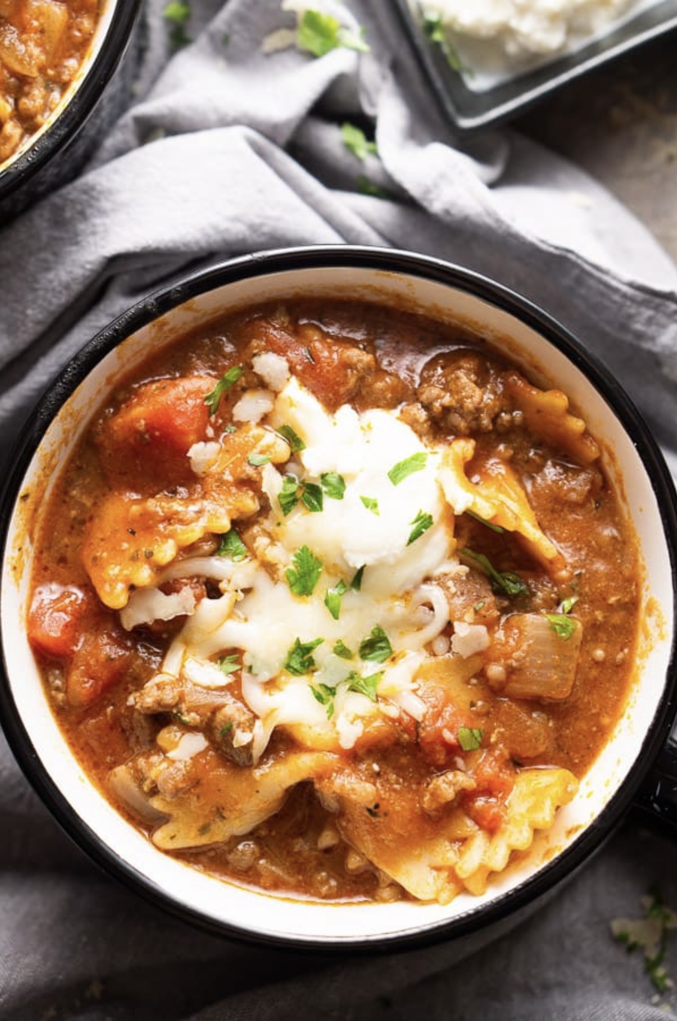 Lasagna Soup