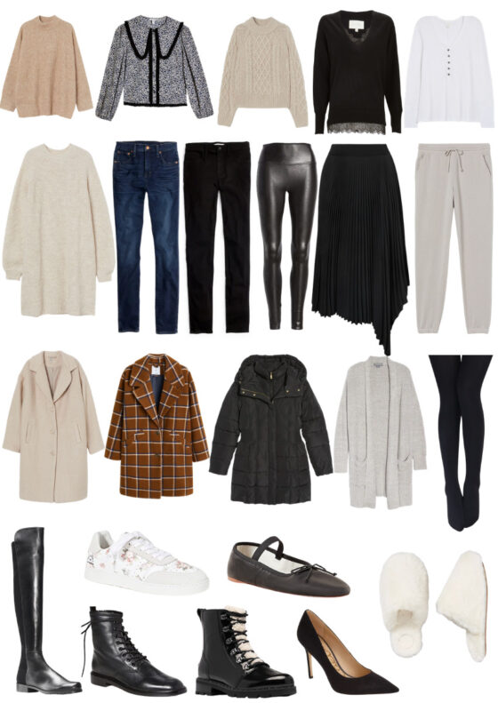 Wardrobe Essentials For A Wearable Winter Capsule Wardrobe - Glitter, Inc.