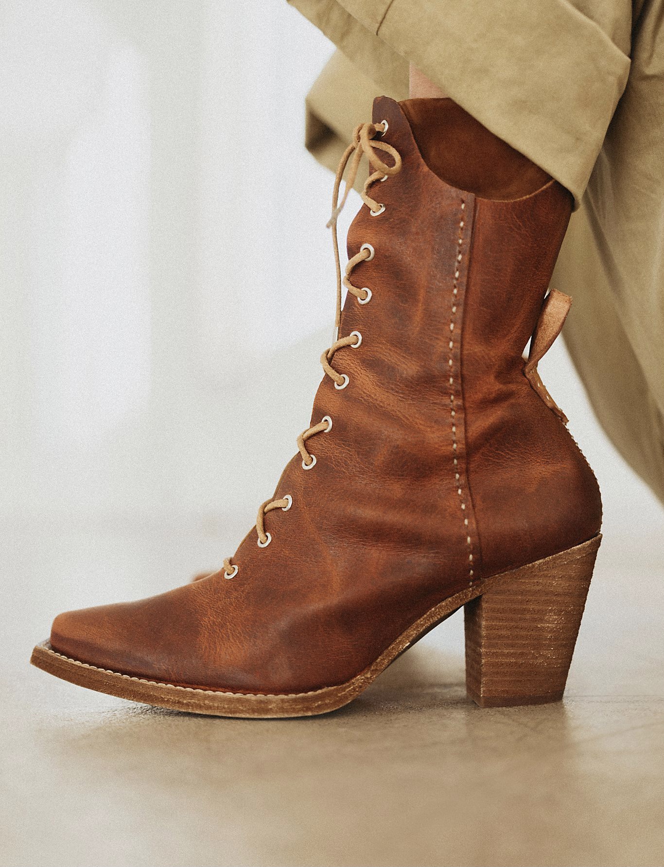 Free People We The Free Canyon Lace Up Boots