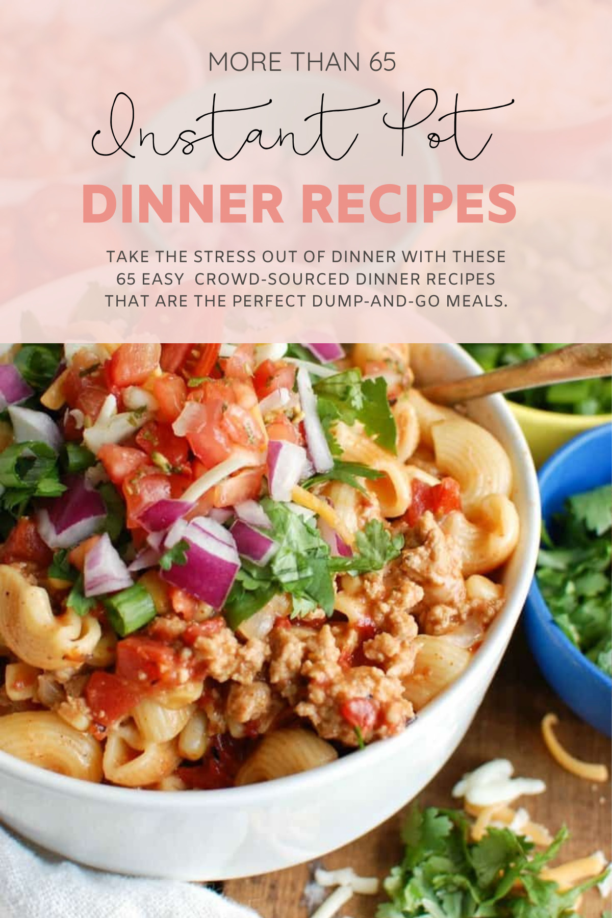 Instant Pot and Crockpot or Slow Cooker recipes are stress-free dinners at their finest; these 65 easy dinner recipes are the perfect dump-and-go meals. | @glitterinclexi | GLITTERINC.COM