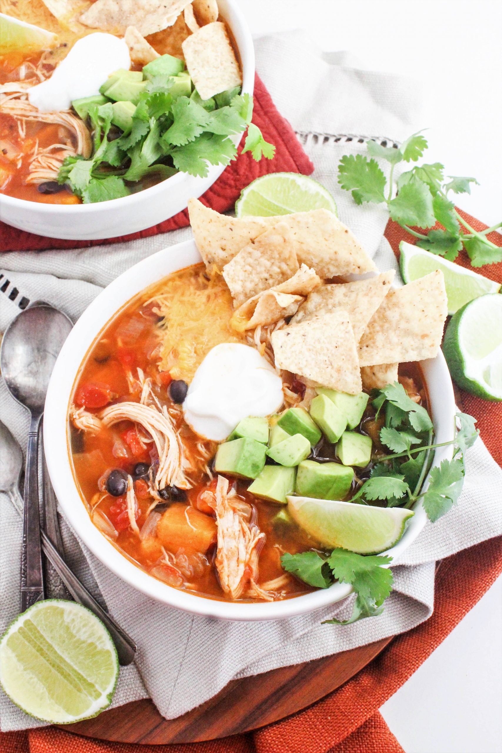 65 Easy Instant Pot + Crockpot Dinner Recipes | Instant Pot Chicken Tortilla Soup Recipe