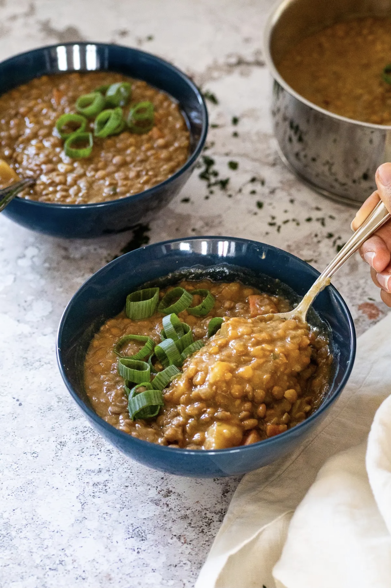 65 Easy Instant Pot + Crockpot Dinner Recipes | Homemade Instant Pot Lentil Soup