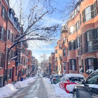 Boston Winter Snow - Beacon Hill // Little Love Notes + Weekend Things