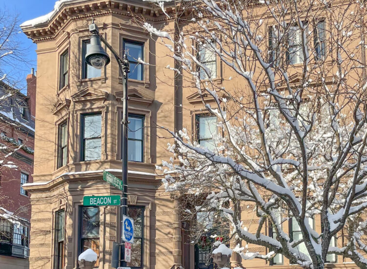 Boston Winter Snow - Beacon Hill // Little Love Notes