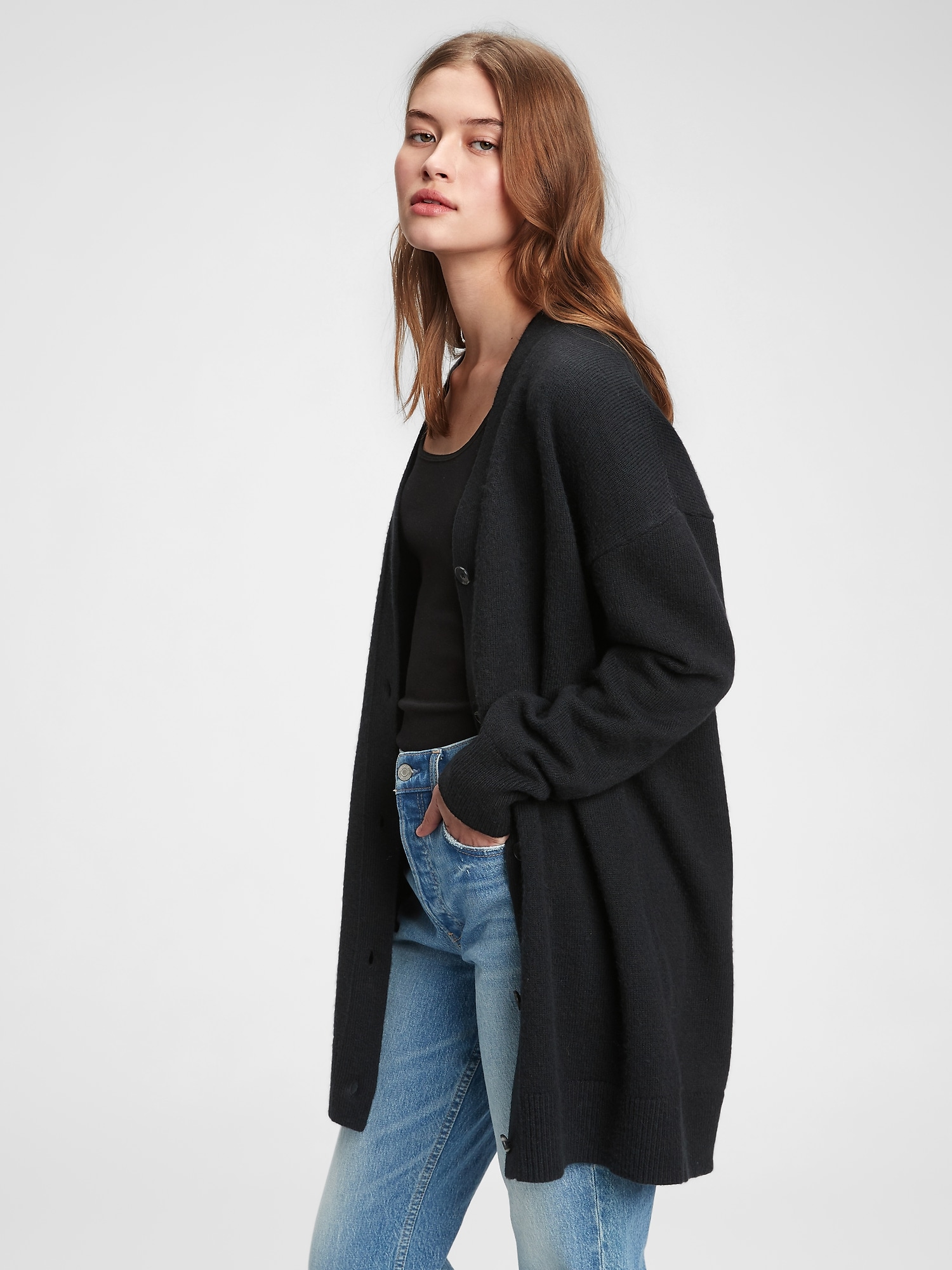 Gap Cozy Boyfriend Cardigan