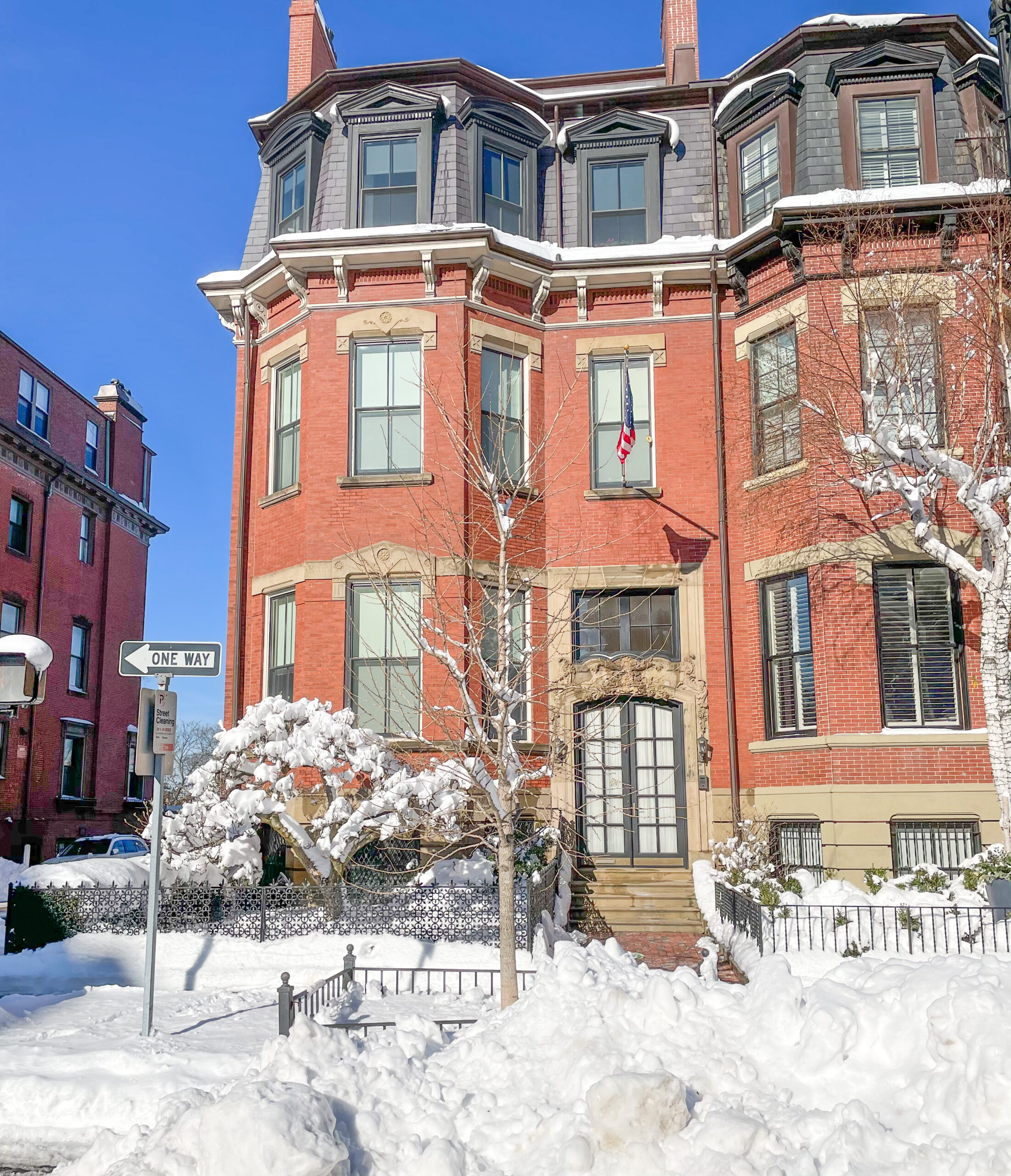 Boston Winter Snow - Back Bay // Little Love Notes