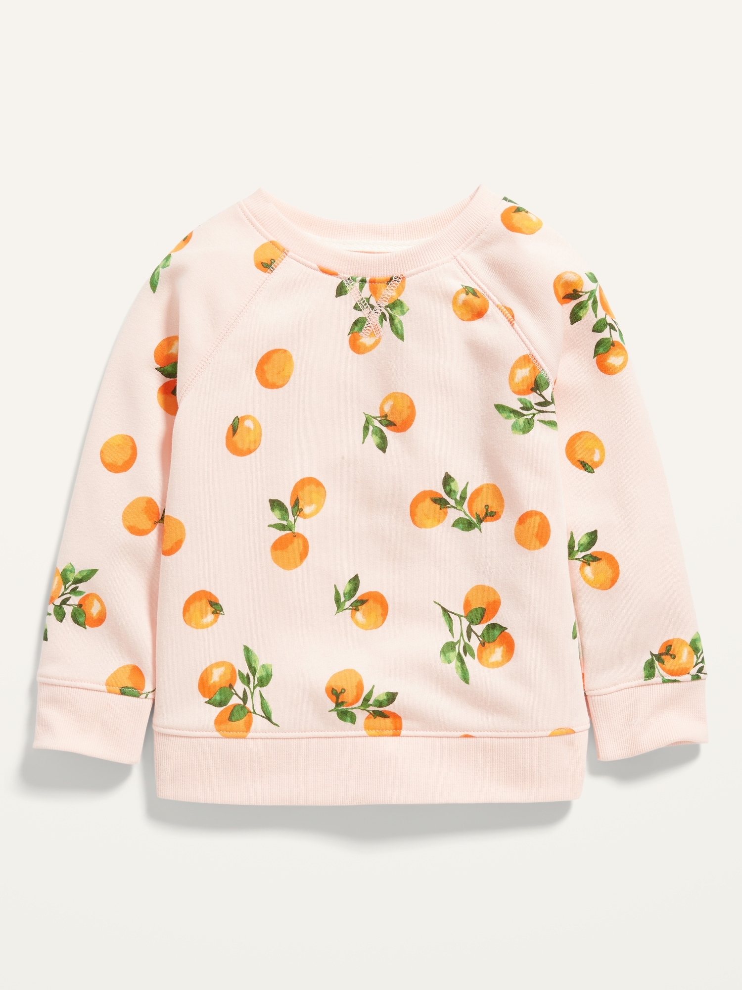 Weekly Finds + The Most Amazing Floral Cuticle Oil | Old Navy Printed French Terry Raglan Pullover Sweatshirt for Toddler Girls