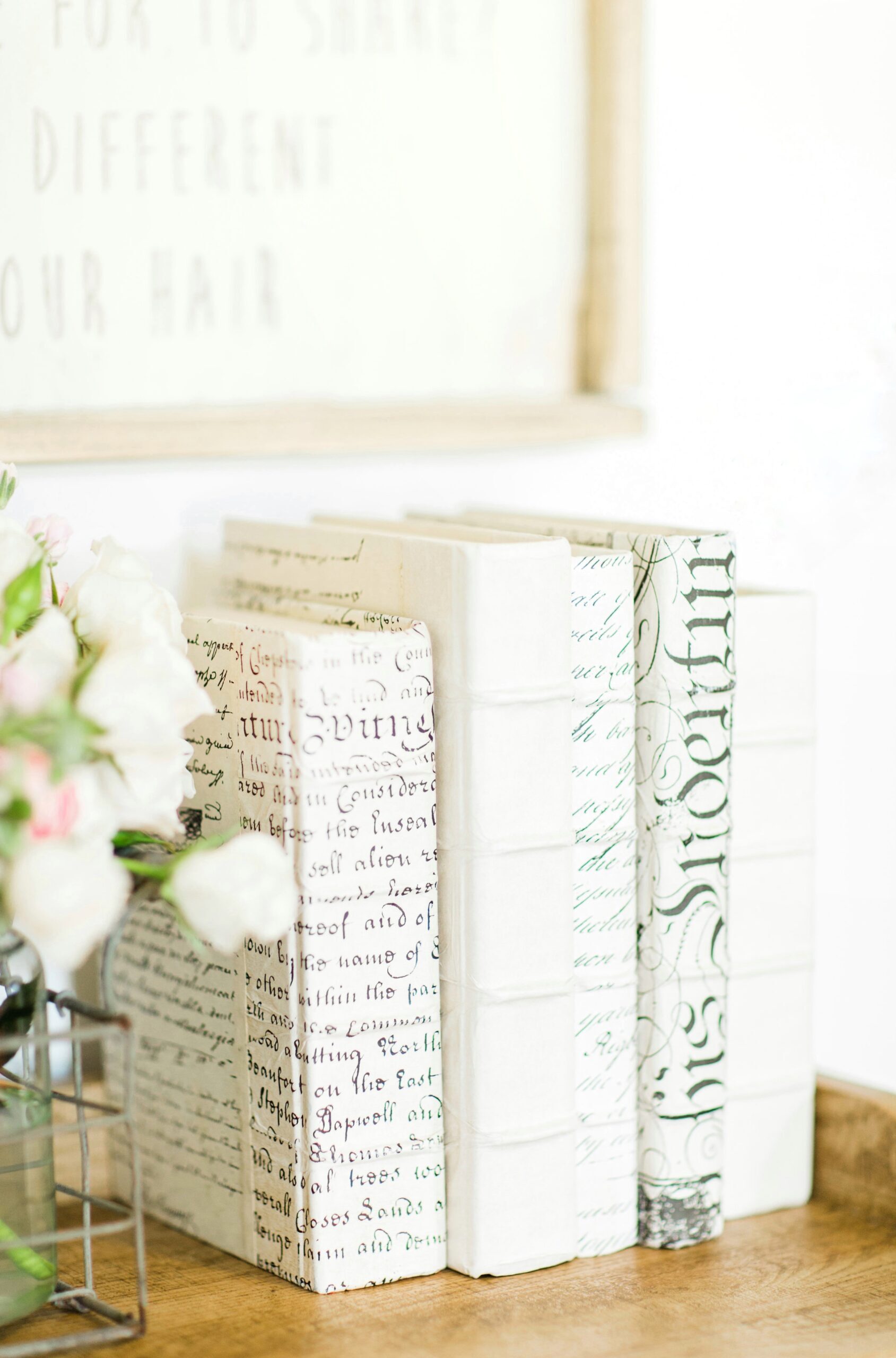Little Love Notes + Covered Book Spines + Details on the First Week in Our New Home - GLITTERINC.COM