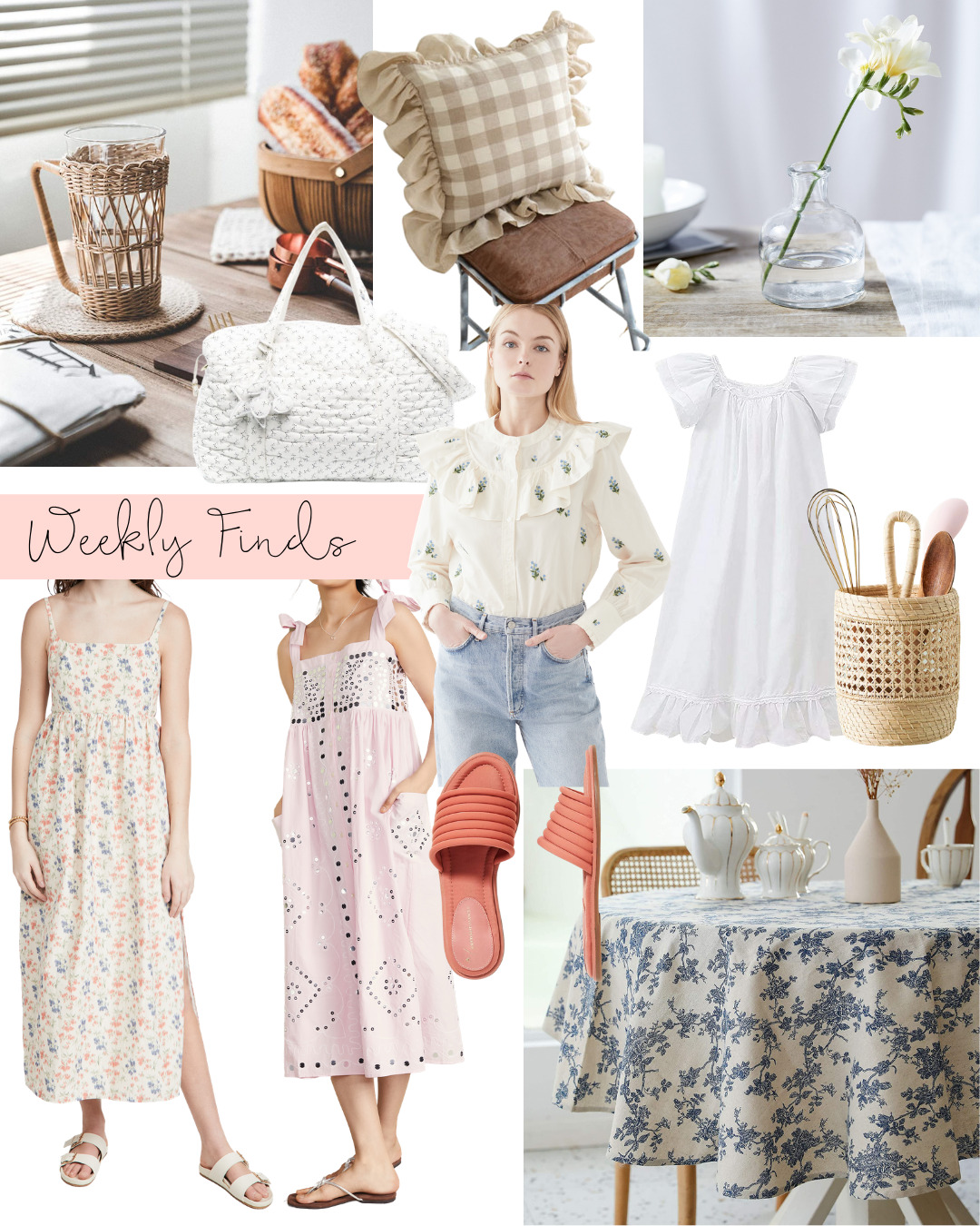 Weekly Finds + A Few Dreamy Spring Home Finds | Glitter, Inc.