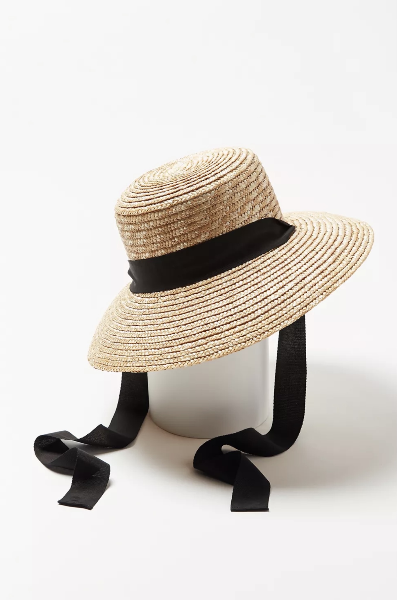 Urban Outfitters UO Scarf Tie Straw Bell Hat | A Few Must-Have Spring Accessories