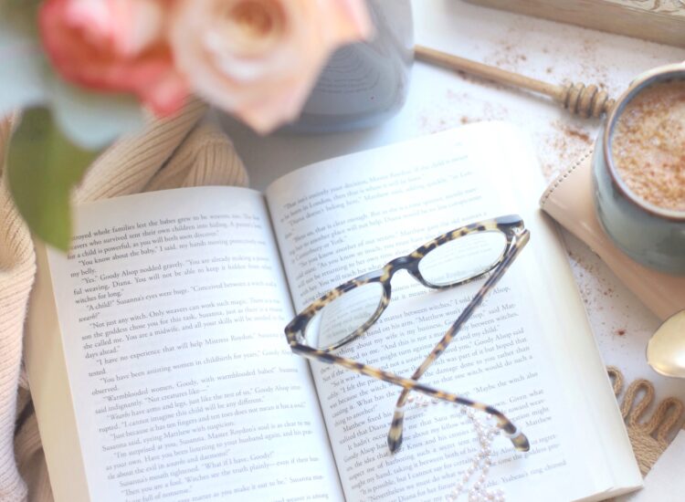 Vacation Mode - Flowers, Good Books, Embroidery, and Coffee