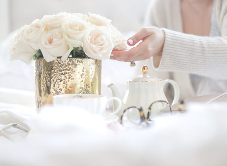 Little Loves Notes, Weekend Pampering, Roses and Tea - GLITTERINC.COM