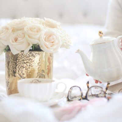 Little Loves Notes, Weekend Pampering, Roses and Tea - GLITTERINC.COM