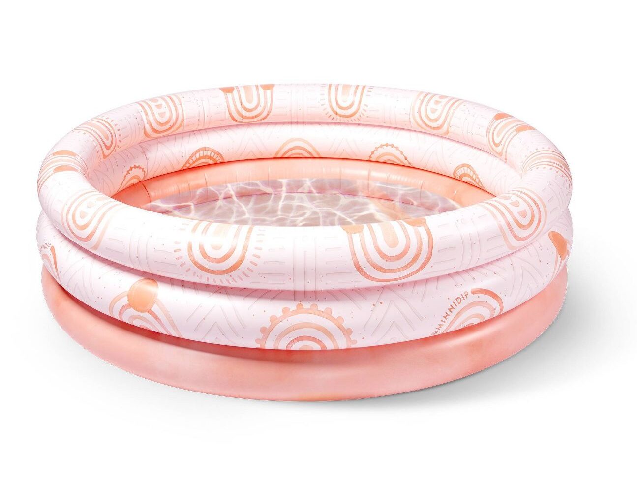 Minnidip Terracotta Stripe Kiddie Pool