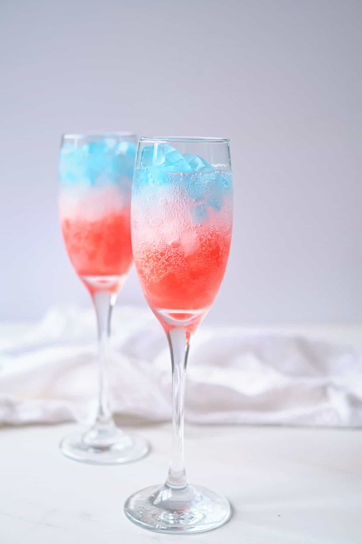 Red White And Blue Ice Cubes