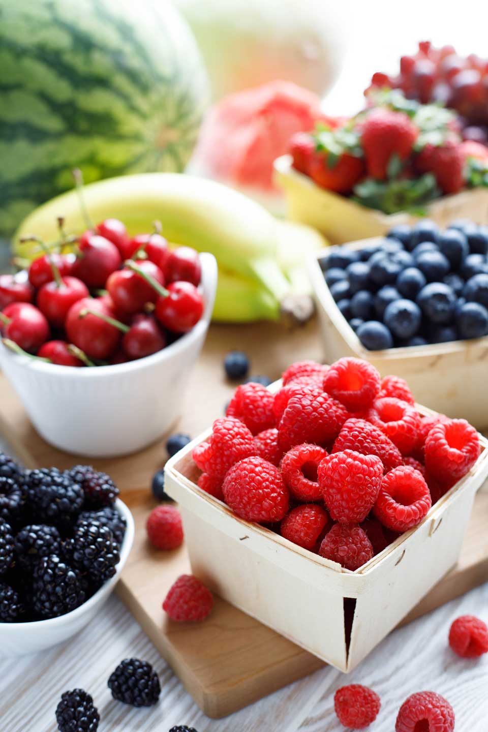 5 Showstopper Red, White and Blue Fruit Salads