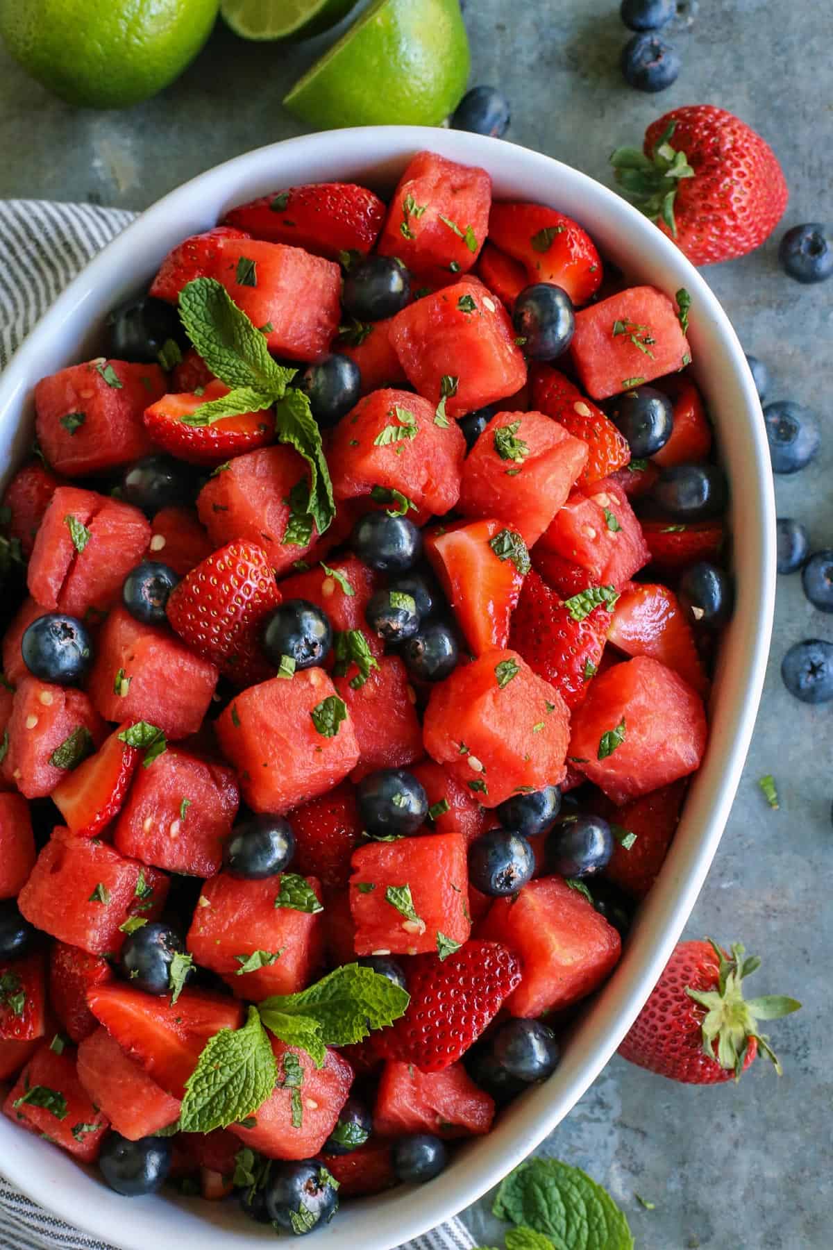 Mojito Fruit Salad