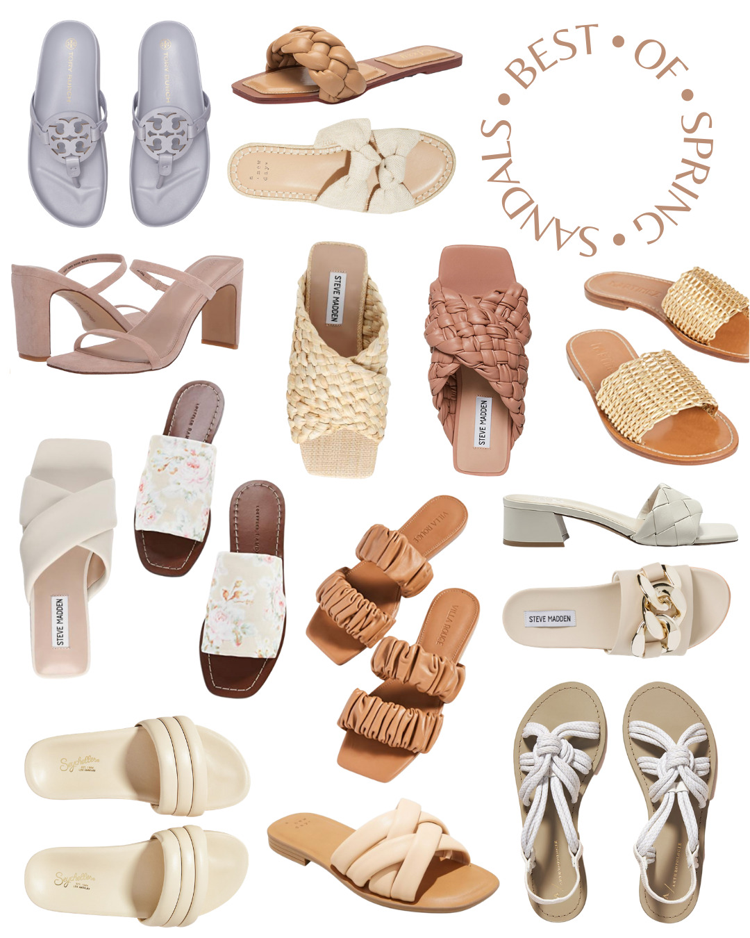 Best of Spring Sandals in Every Price Range - Glitter, Inc.