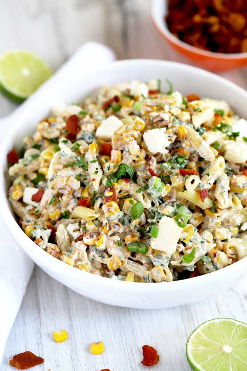 Mexican Street Corn Pasta Salad