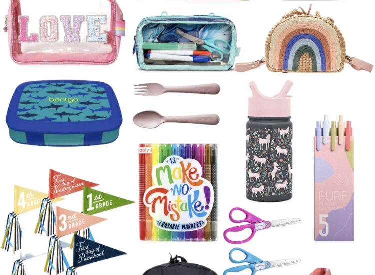 It’s almost time for the kids to head back to school! Looking for the best school accessories? Sharing the cutest school supplies, perfect for helping your little ones get excited about the year ahead!