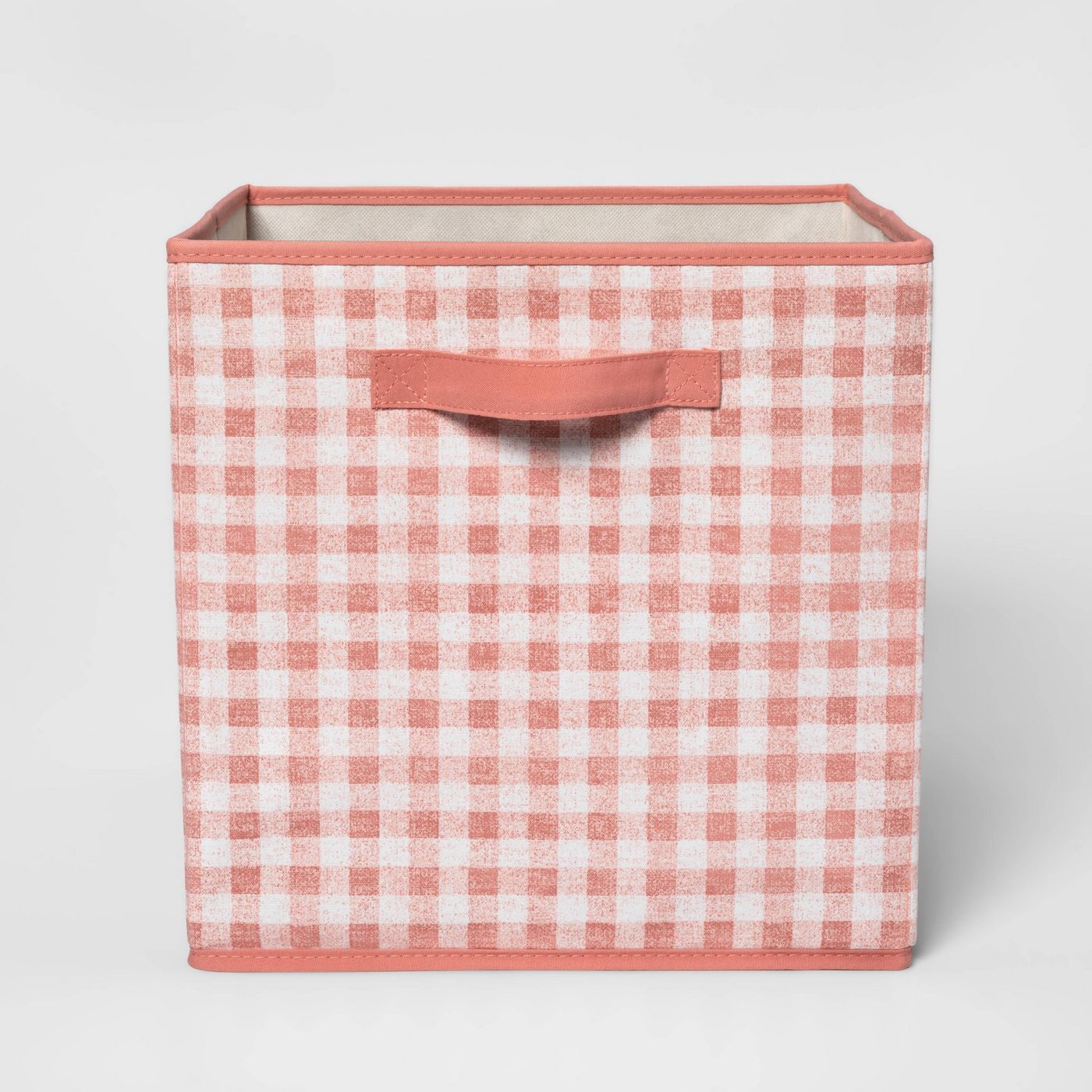 Pillowfort Fabric Gingham Storage Bin