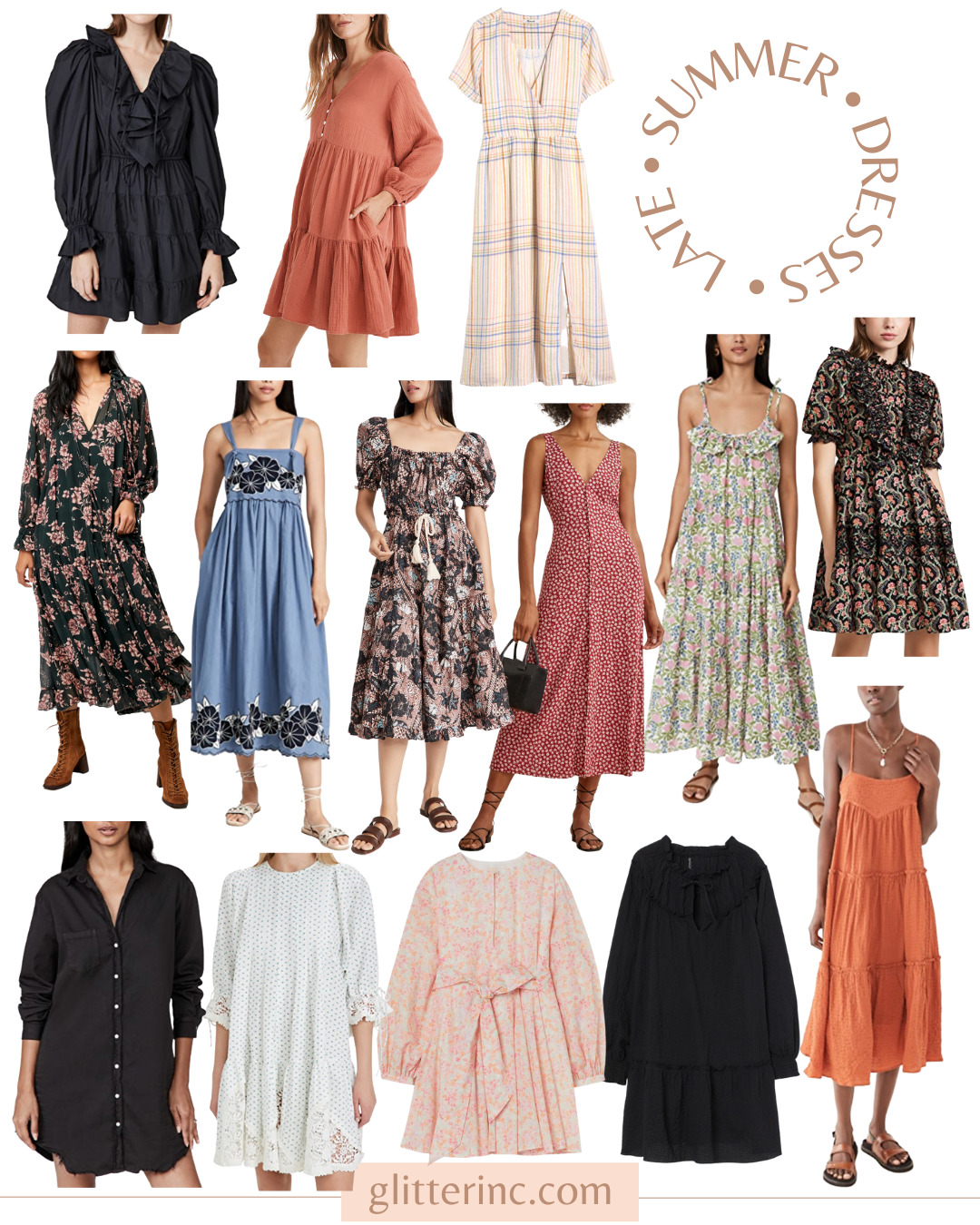 14 Late Summer Dresses - Glitter, Inc.