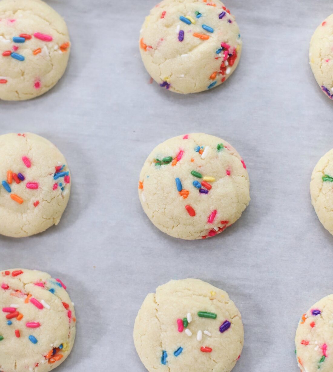 Super Soft Dairy Free Sprinkle Sugar Cookies Glitter, Inc.