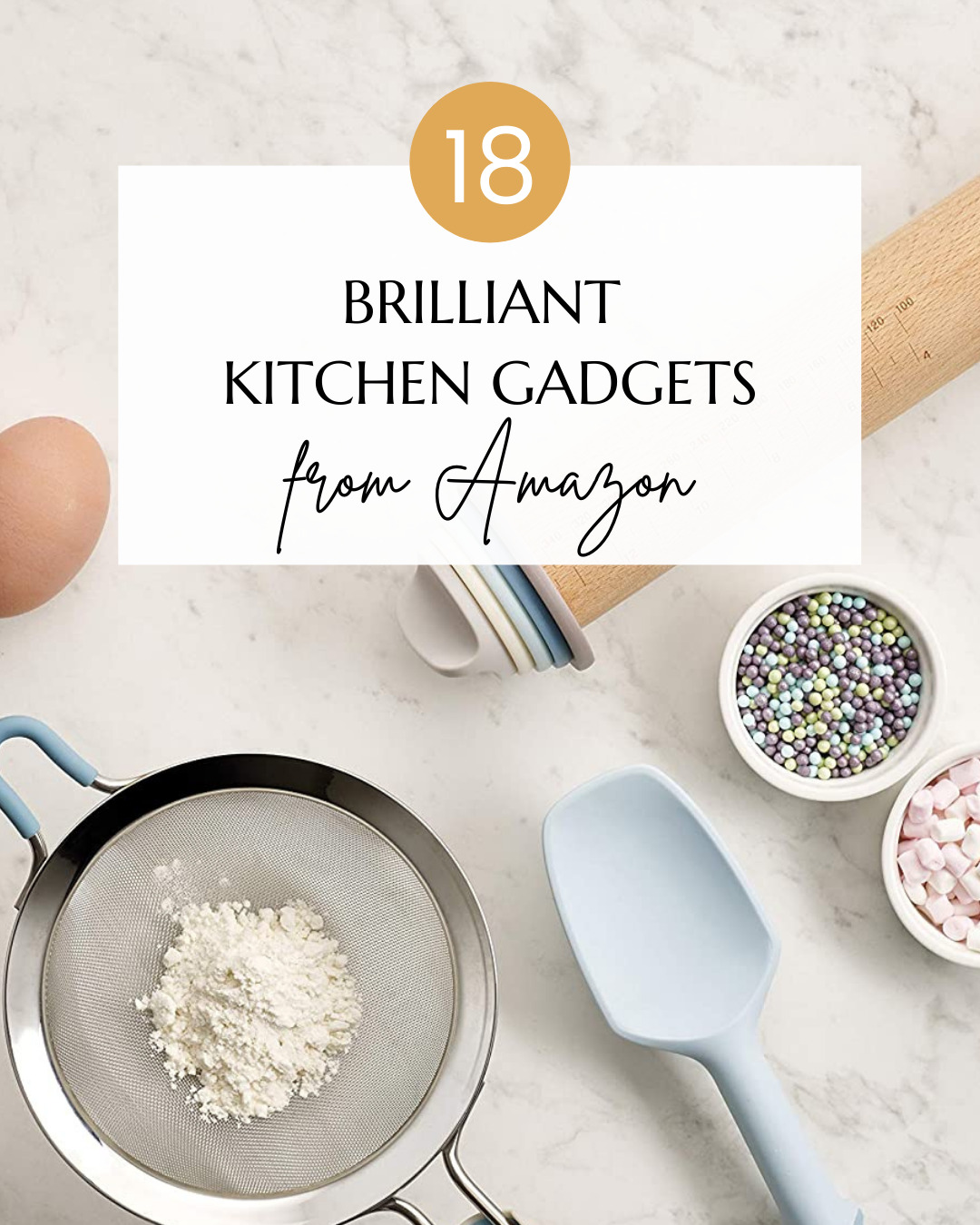 18 Amazingly Useful Amazon Kitchen Gadgets- Cooking and Baking Essentials to Make Life Easier - | @glitterinclexi | GLITTERINC.COM