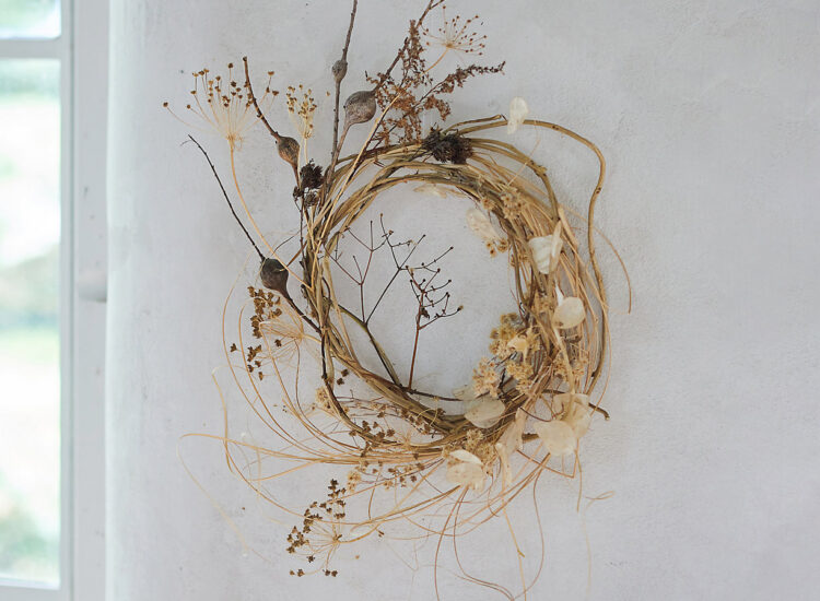 My Current Favorite Fall Home Décor for the Season - Ashn Earth Textured Neutrals Wreath