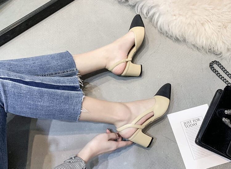 Weekly Finds - Designer Inspired LEHOOR Slingback Cap Toe Pumps