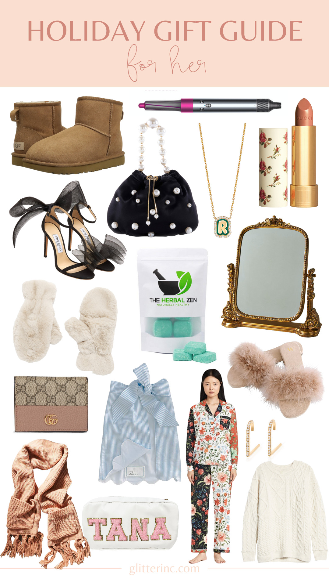 collage of Gift Guide Gift Ideas for Her