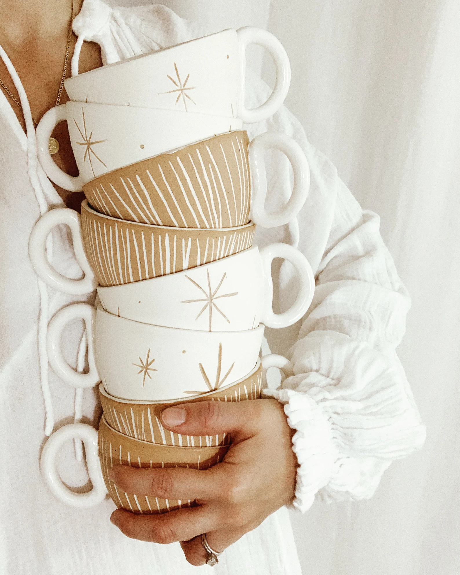 MuddyHeart Star & Stripe Mugs