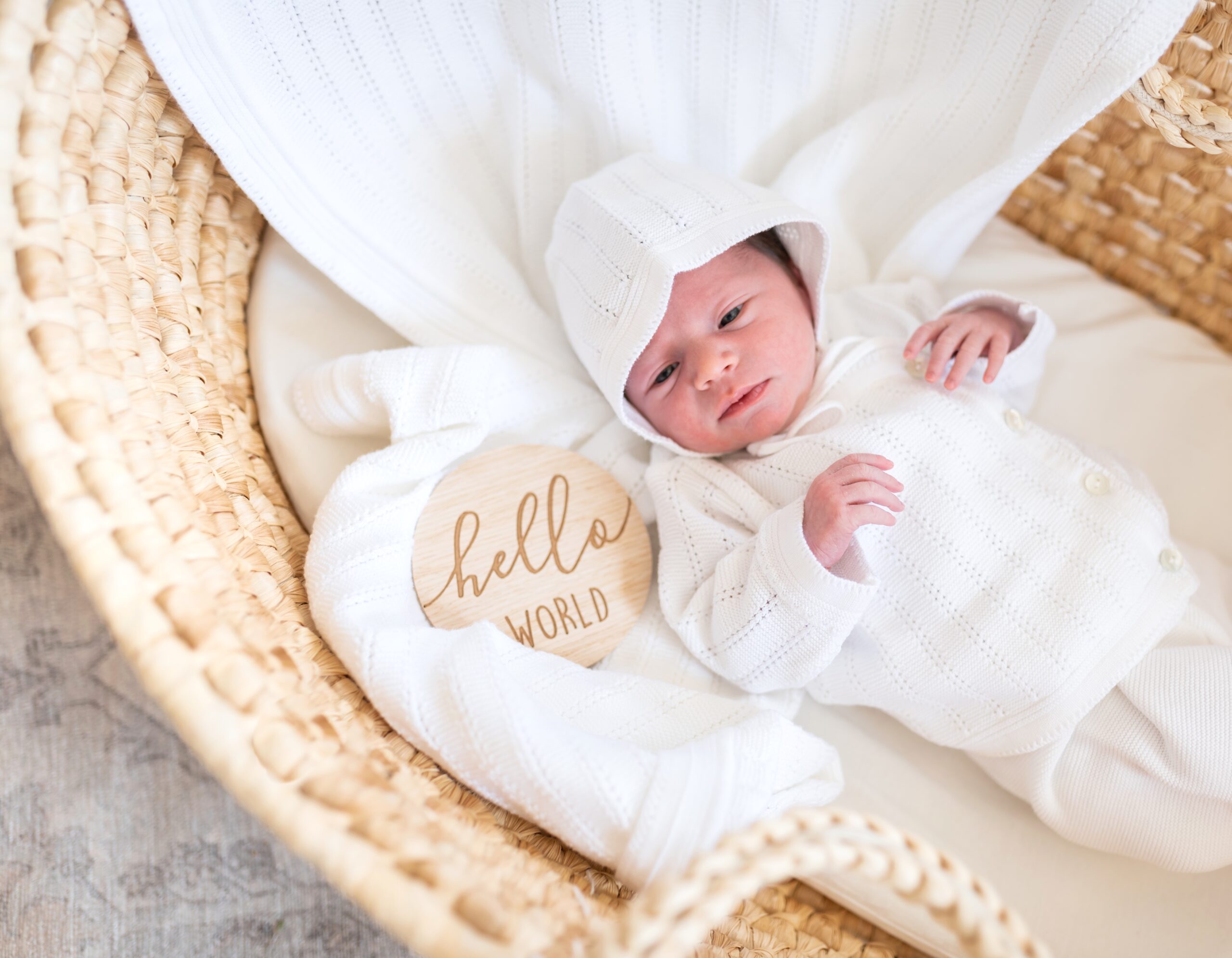 Meet Our Newest Baby Girl - Adelaide Ivy - Newborn Photos - GLITTERINC.COM