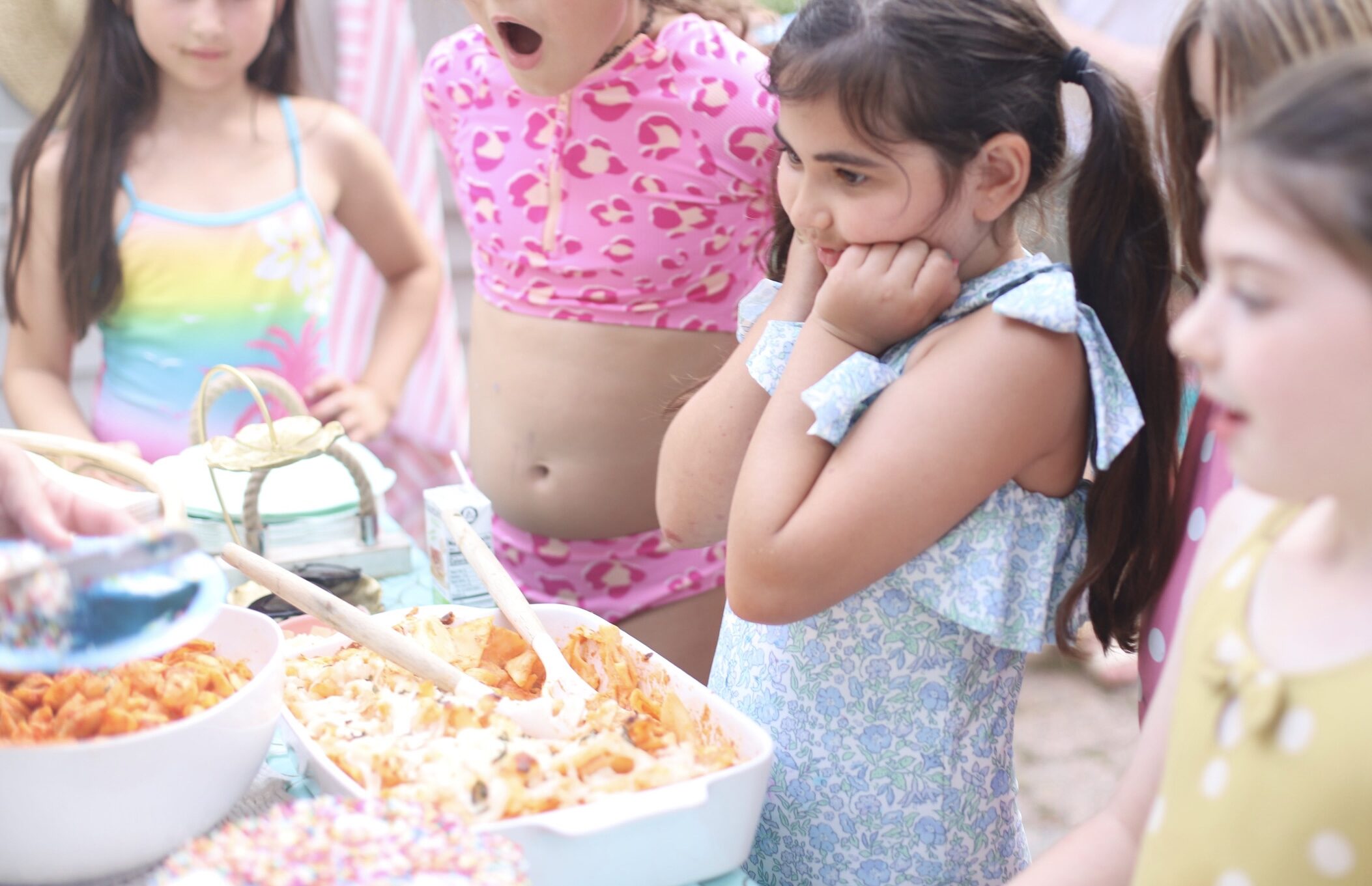 Scarlett's 8th Birthday Backyard Mermaid Splash Party | @glitterinclexi | GLITTERINC.COM