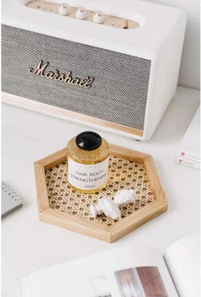 Hexagon Premium Rattan Accessory Serving Tray