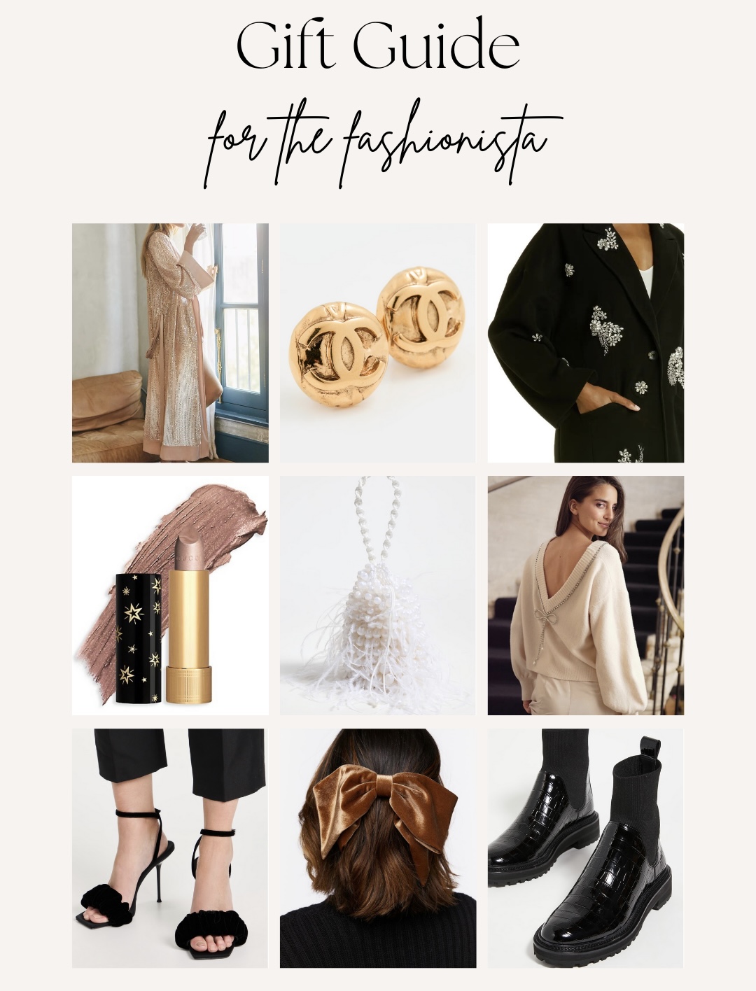 Gift Guide | For the Fashionista