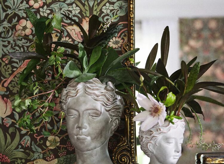 Gift Guide for the Homebody - Cozy at Home Gifts - Anthropologie Grecian Bust Pots - GLITTERINC.COM