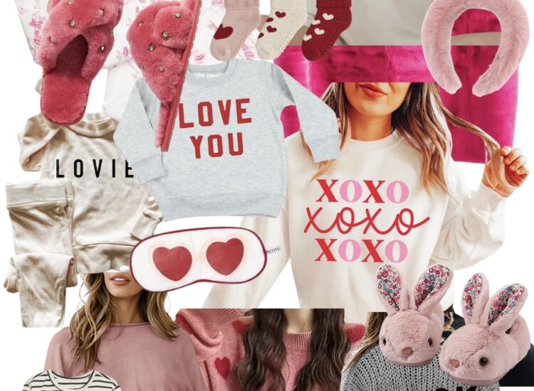 Cozy Valentine’s Day Finds - Pajamas for the Month of Love - February - GLITTERINC.COM