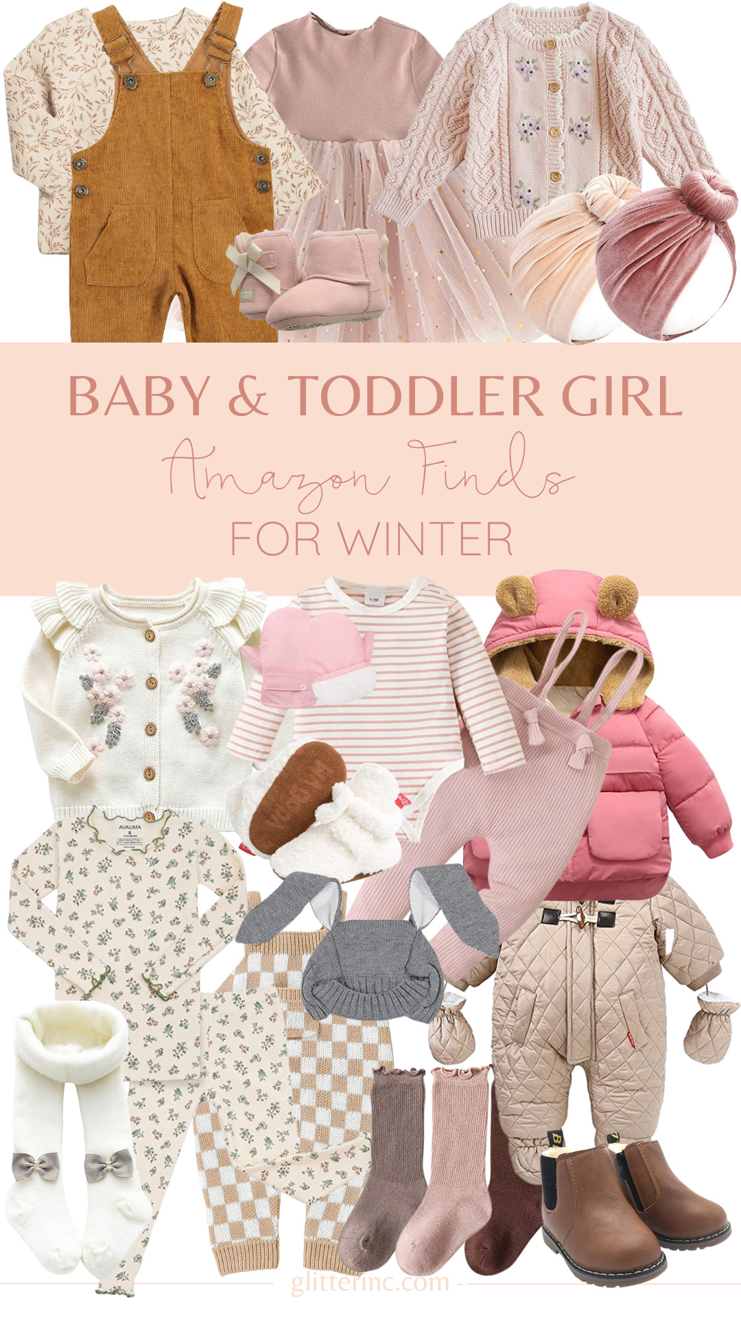 Baby and Toddler Girls Winter  Finds (Our Favorite Cold Weather Wear)  - Glitter, Inc.