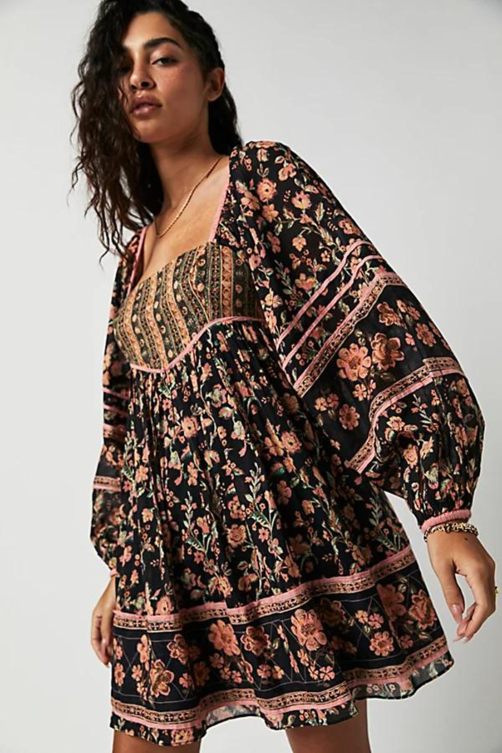 Free People Endless Afternoon Mini Dress