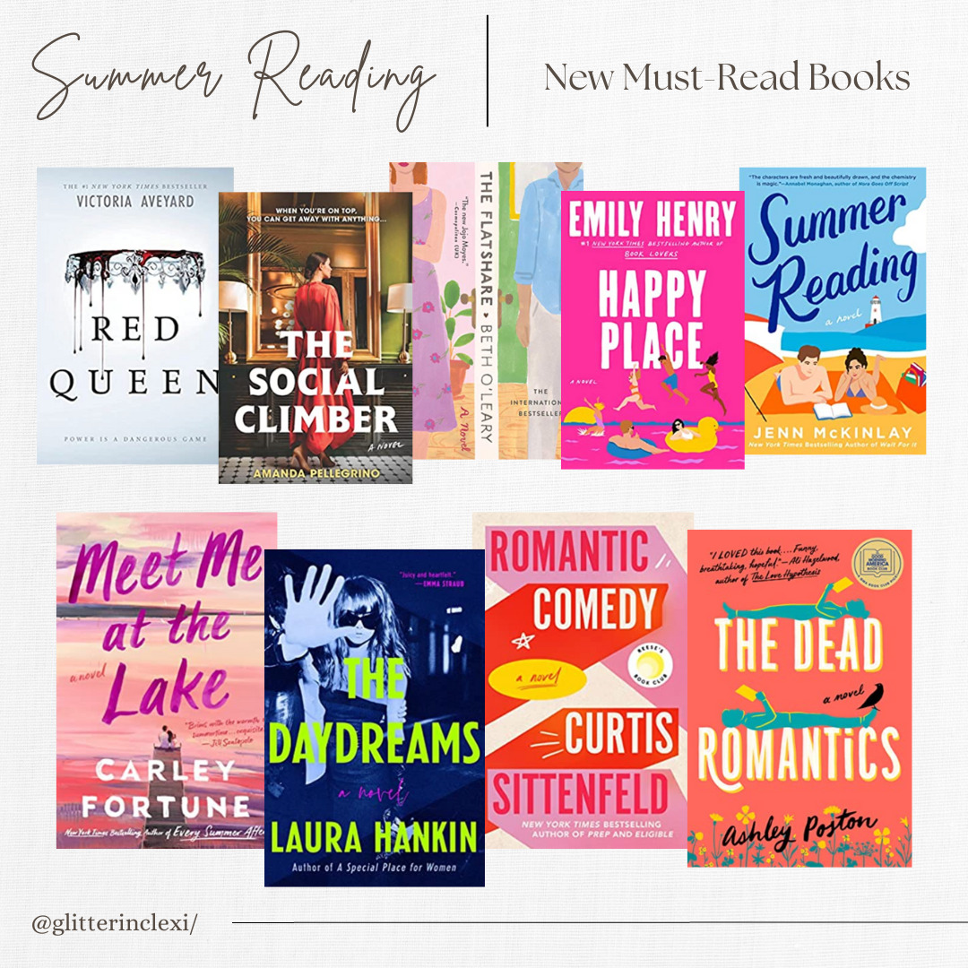 9 New and Awesome Books to Read This Summer - GLITTERINC.COM