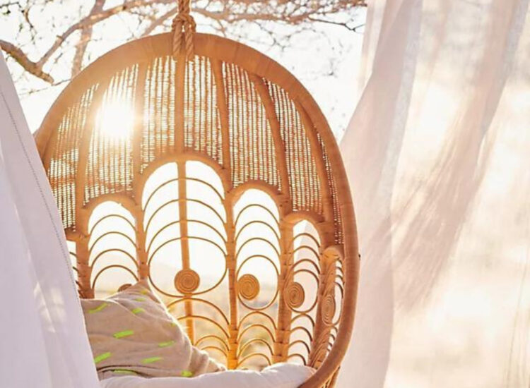 The Best Memorial Day Weekend Sales of 2023 - Anthropologie Peacock Indoor/Outdoor Hanging Chair